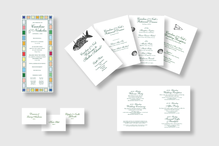 Wedding Suite: Classic with Color